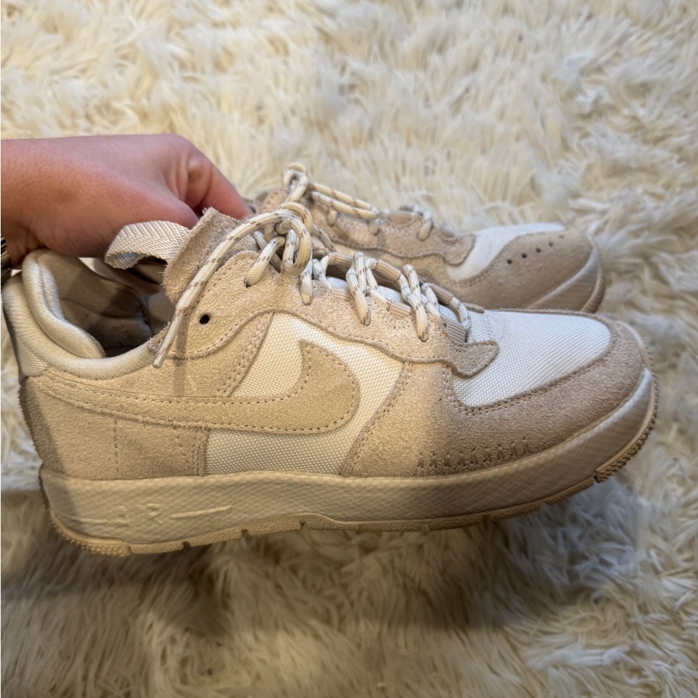 Nike Beige Athletic Sneakers